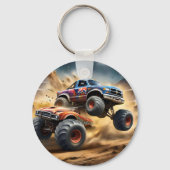 Porte-clés Chaos on Wheels : Monster Truck Smash Derby, (Verso)