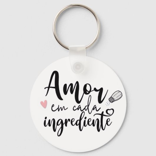 Porte-clés Chapas con texto  (Verso)