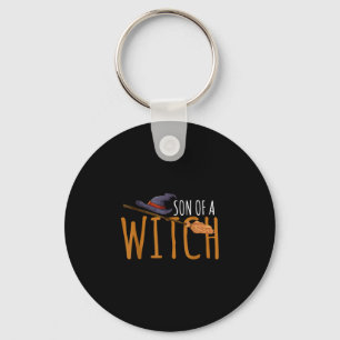 Porte-clés chapeau d'Halloween fils de sorcière