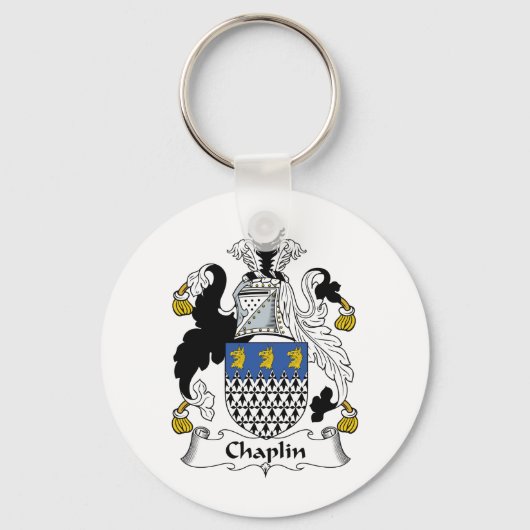 Porte-clés Chaplin Famille Crest (Recto)