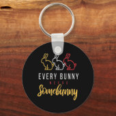 Porte-clés Chaque Lapin A Besoin De Lapin (Recto)