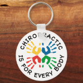 Porte-clés Chaque Porte - clé de Corps Chiro (Recto)