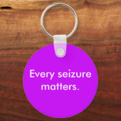 Porte-clés Chaque saisie est importante (Recto)