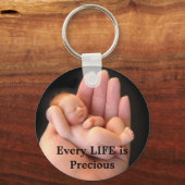 Porte-clés Chaque VIE est précieuse - Porte - clé (Recto)