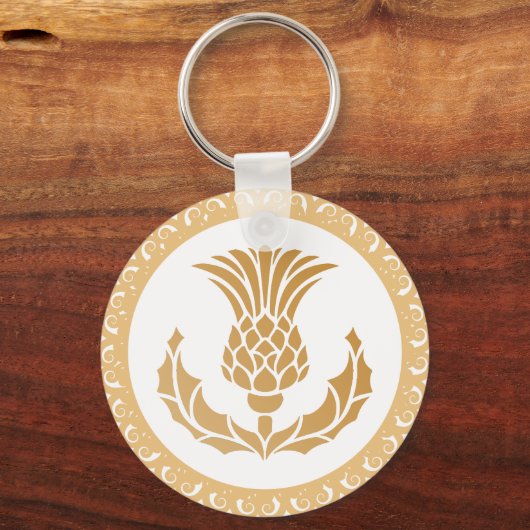 Porte-clés chardon écossais (Recto)