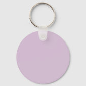 Porte-clés Chardon violet D8BFD8 - Option pour ajouter un nom (Verso)