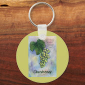 Porte-clés Chardonnay Vins et Description Porte - clé (Recto)