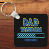 Porte-clés Chargement de la sagesse de papa (Recto)