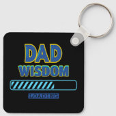 Porte-clés Chargement de la sagesse de papa (Dos)