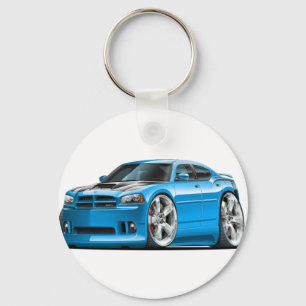 Porte-clés Chargeur Dodge Super Bee Blue Car