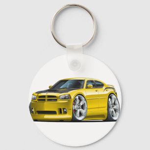 Porte-clés Chargeur Dodge Super Bee Yellow Car