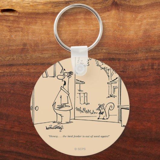 Porte-clés Chargeur d'oiseaux vide (Recto)