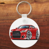 Porte-clés Chargeur SRT8 voiture rouge (Recto)