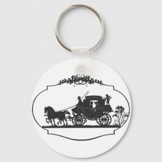 Porte-clés chariot à cheval