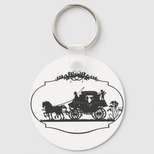 Porte-clés chariot à cheval (Recto)