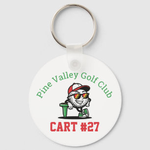 Porte-clés Chariot de golf