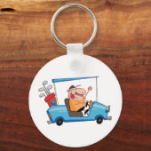 Porte-clés Chariot de golf (Recto)