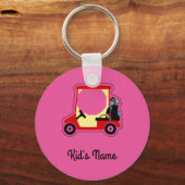 Porte-clés Chariot de golf (Recto)