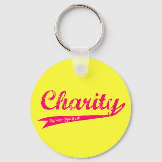 Porte-clés Charité Jamais Foi LDS Relief Society