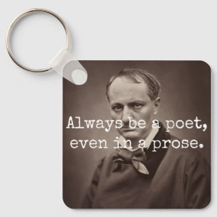 Porte-clés Charles Baudelaire