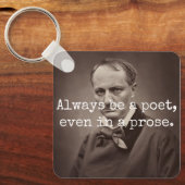 Porte-clés Charles Baudelaire (Recto)