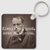 Porte-clés Charles Baudelaire (Dos)