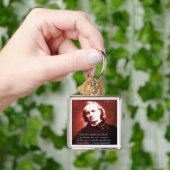 Porte-clés Charles Baudelaire "A Book Is" (main)