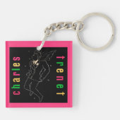 Porte-clés Charles Trenet (Dos)