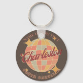 Porte-clés Charleston City Caroline du Sud (Recto)