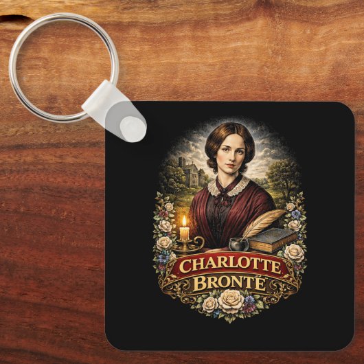 Porte-clés Charlotte Bronte (Recto)