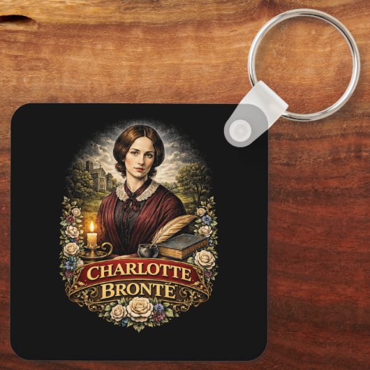 Porte-clés Charlotte Bronte (Verso)