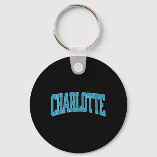 Porte-clés Charlotte Football Vintage City