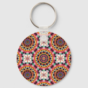 Porte-clés Charmant Motif Mandala