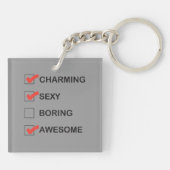 Porte-clés Charme (Dos)