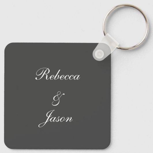 Porte-clés Charme de pays - Roue Rustique Wagon Occidentale (Dos)