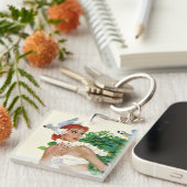 Porte-clés Charme des îles (Devant Droit)