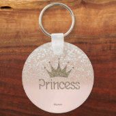 Porte-clés Charming Tiara, Princesse, Parties scintillant Bok (Recto)