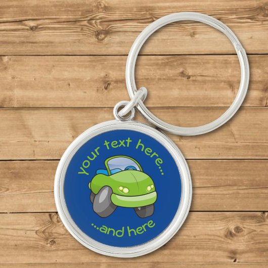 Porte-clés Charteuse Cartoon Car