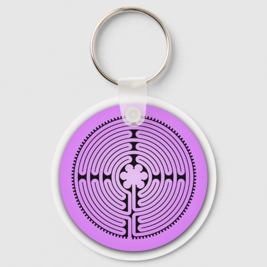Porte-clés Chartres Labyrinth (Recto)