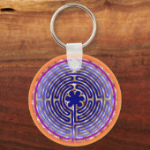 Porte-clés Chartres Labyrinth Pearl Porte - clé des chemins d (Recto)