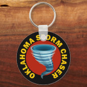 Porte-clés Chaser de tempête de l'Oklahoma (Recto)