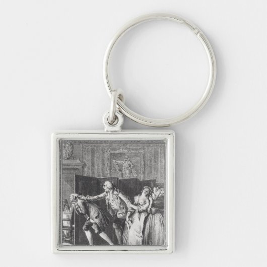 Porte-clés Chassa Candide du Chateau de Le Baron (Devant)