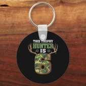 Porte-clés Chasse 6 ans 6e fête d'anniversaire Chasseur de ce (Recto)