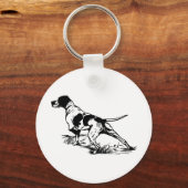 Porte-clés Chasse au chien (Recto)