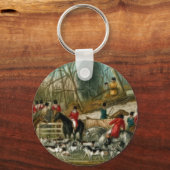 Porte-clés Chasse au renard 1 (Recto)