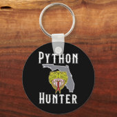 Porte-clés Chasse aux Pythons envahissants de Floride (Recto)