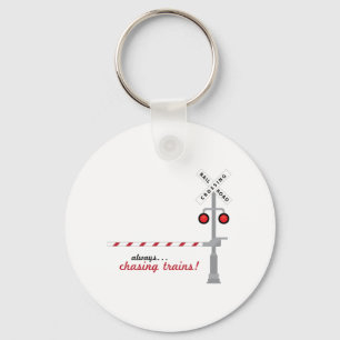 Porte-clés Chasse aux trains