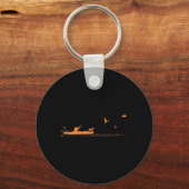 Porte-clés Chasse de canard de chasse de moules d'eau de Kaya (Recto)