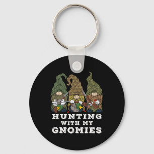 Porte-clés Chasse De Gnomes De Chasseur Avec Mes Gnomies Chas