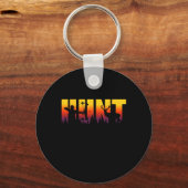 Porte-clés Chasse Forêt De Cerfs Chasse Saison De Chasse De B (Recto)